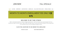 Desktop Screenshot of my-time-fitness.com